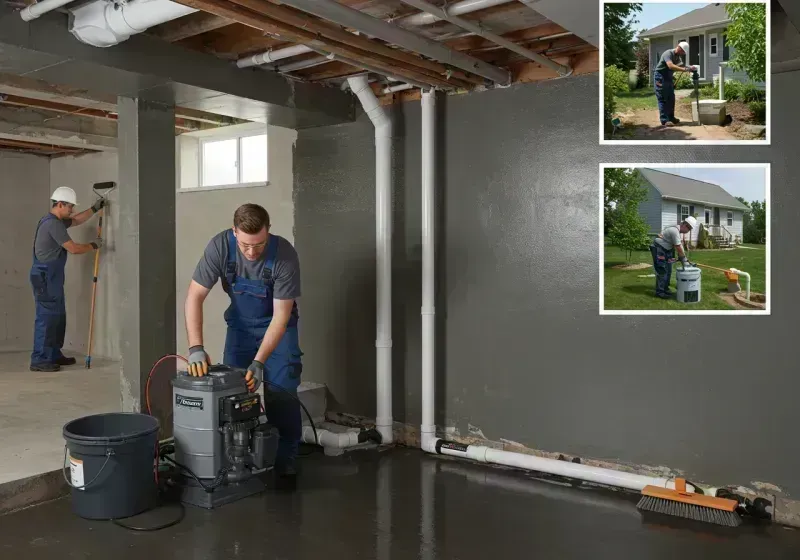 Basement Waterproofing and Flood Prevention process in White Salmon, WA